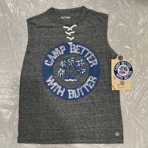 Butter Super Soft Tank. Heather Gray. Size M (8/10). Limited Edition. Nwt